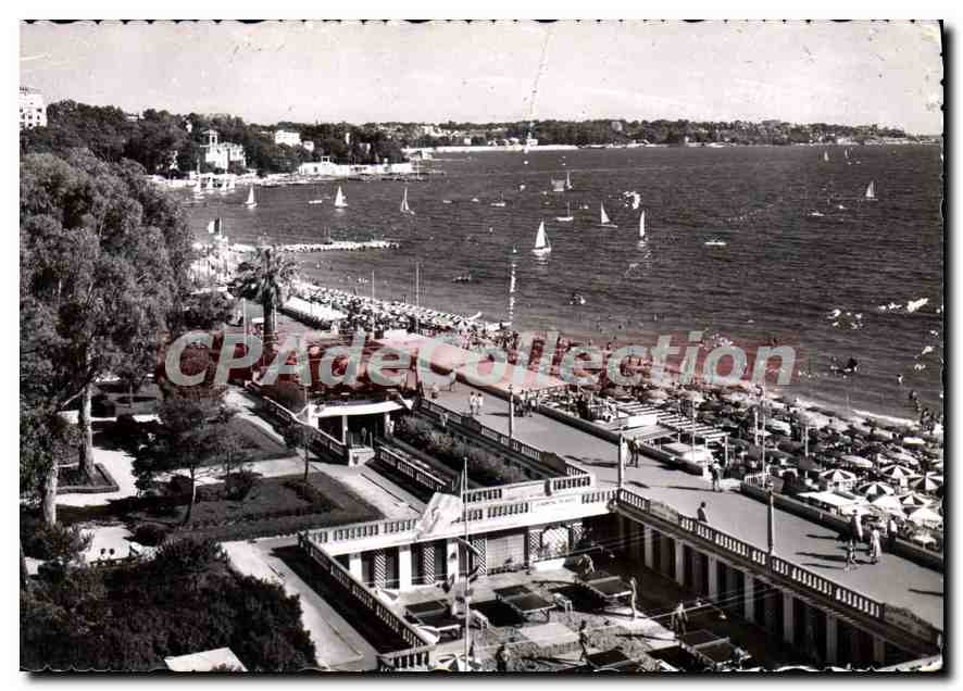 Juan-les-Pins — La Promenade et les Jardins — Ed. AJAX, 4, r. Conté, Nice