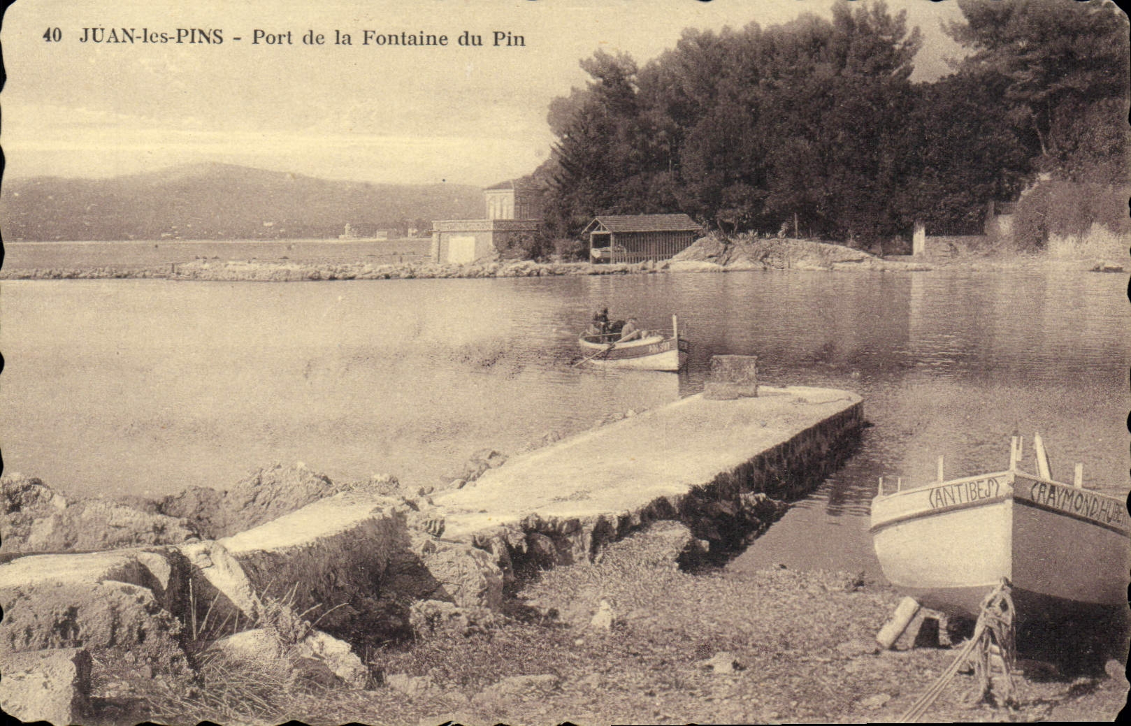 Juan-les-Pins - Port de la Fontaine du Pin — Édition Nouvelles Galeries, Juan-les-Pins, n°40