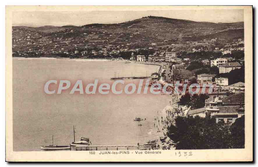 CPA Juan Les Pins Vue Generale