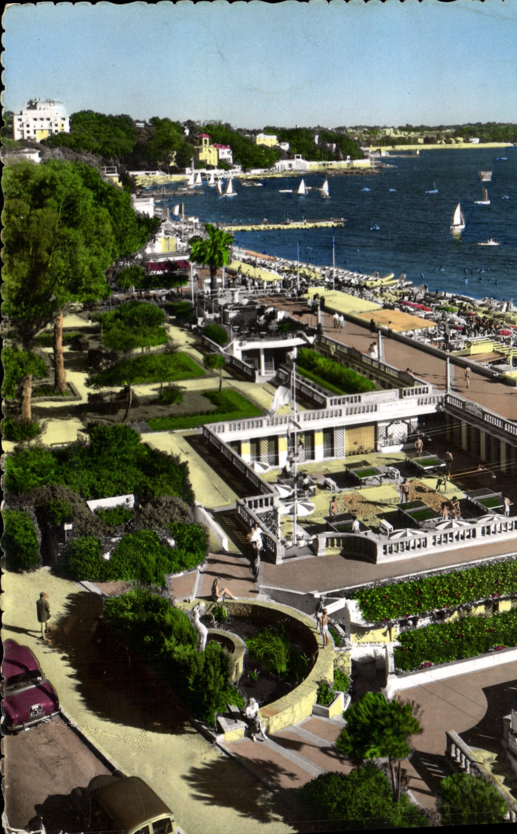 Les Jardins et la Promenade — Juan-les-Pins — Éd. Sports Soleil