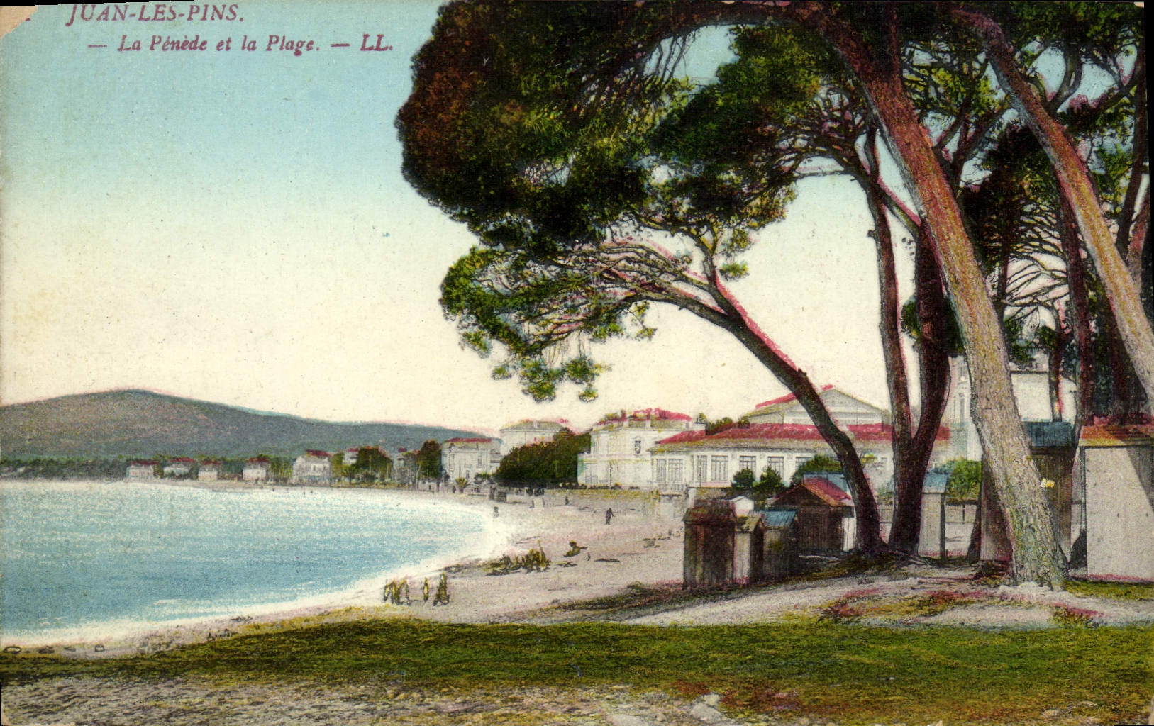 Juan-les-Pins — La Pénède et la Plage — LL.