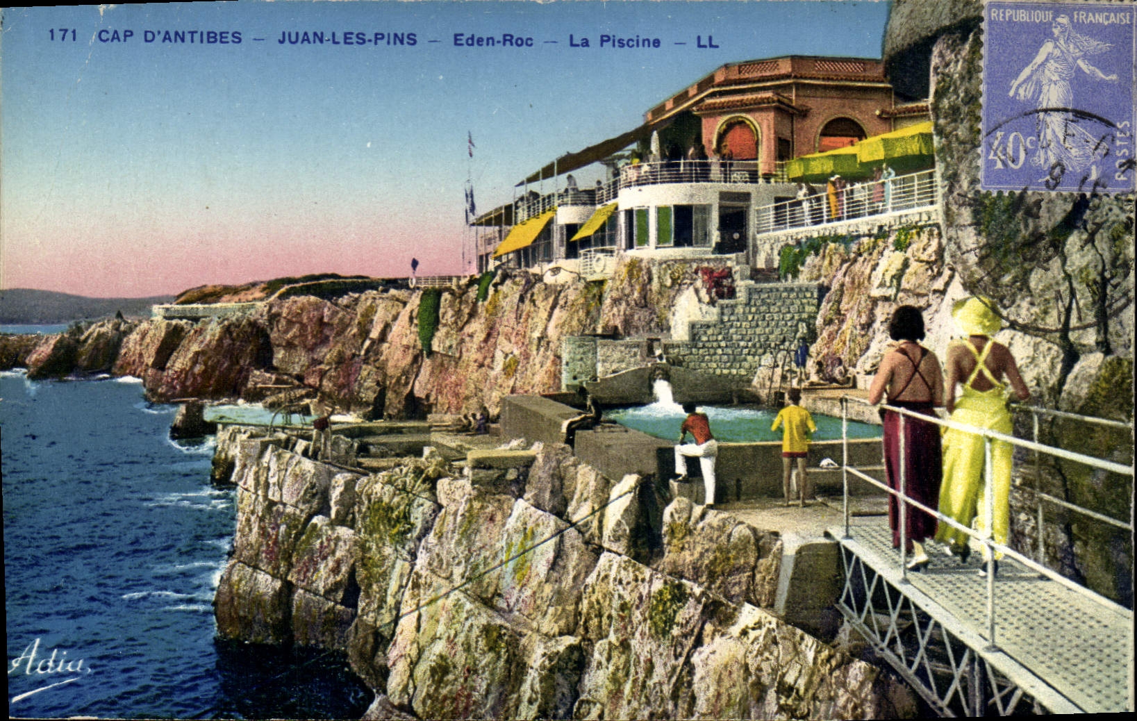 Capo de Antibes – Juan-les-Pins – Eden-Roc – La Piscine – LL – Adia