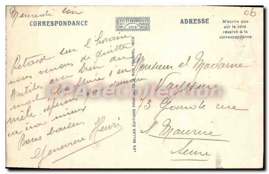 Capo de Antibes – Juan-les-Pins – Eden-Roc – La Piscine – LL – Adia — Reverso
