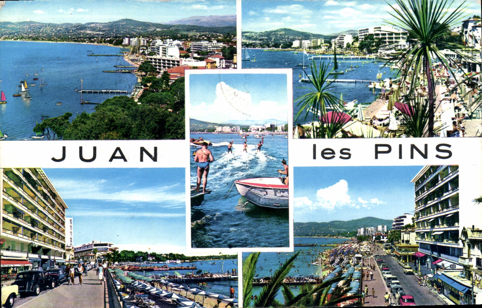 Juan-les-Pins — vue panoramique et activités — Éditions MABIS, n°44