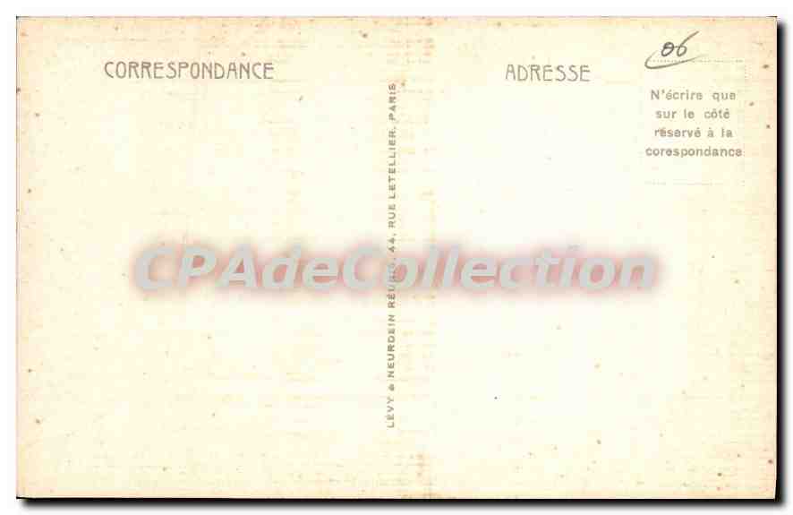 Juan-les-Pins — La Plage — LL. 17 — Verso
