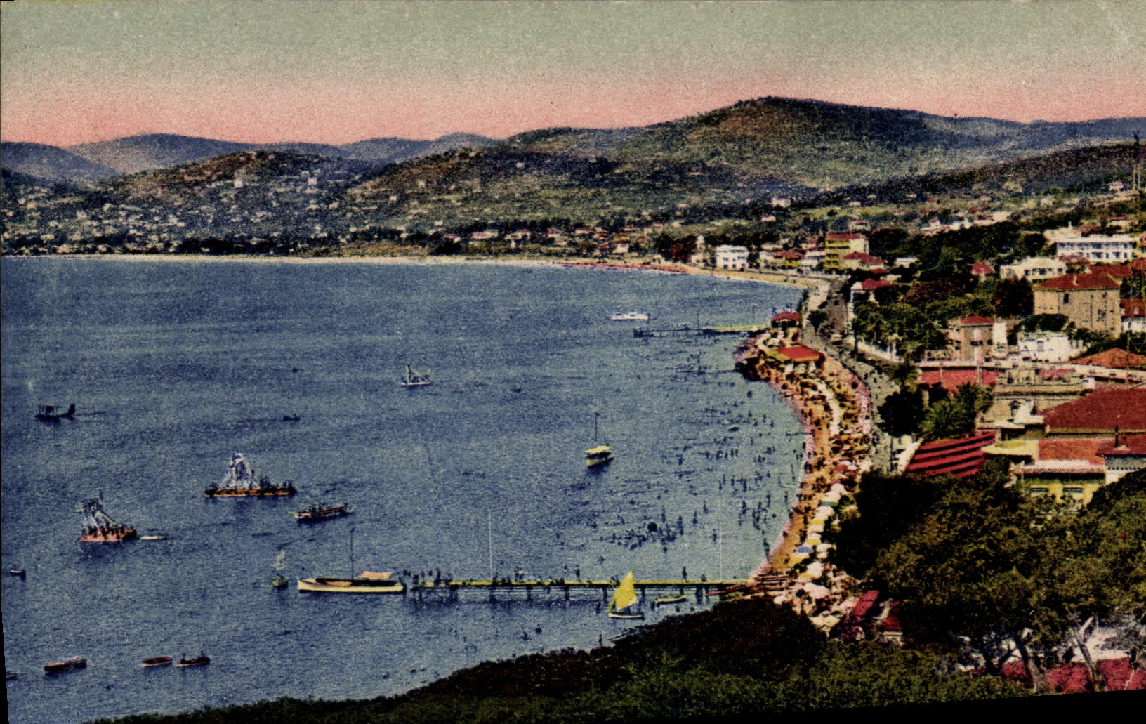 Juan-les-Pins — Vue Générale — Éditeur: Cie des Arts Photomécaniques, Paris