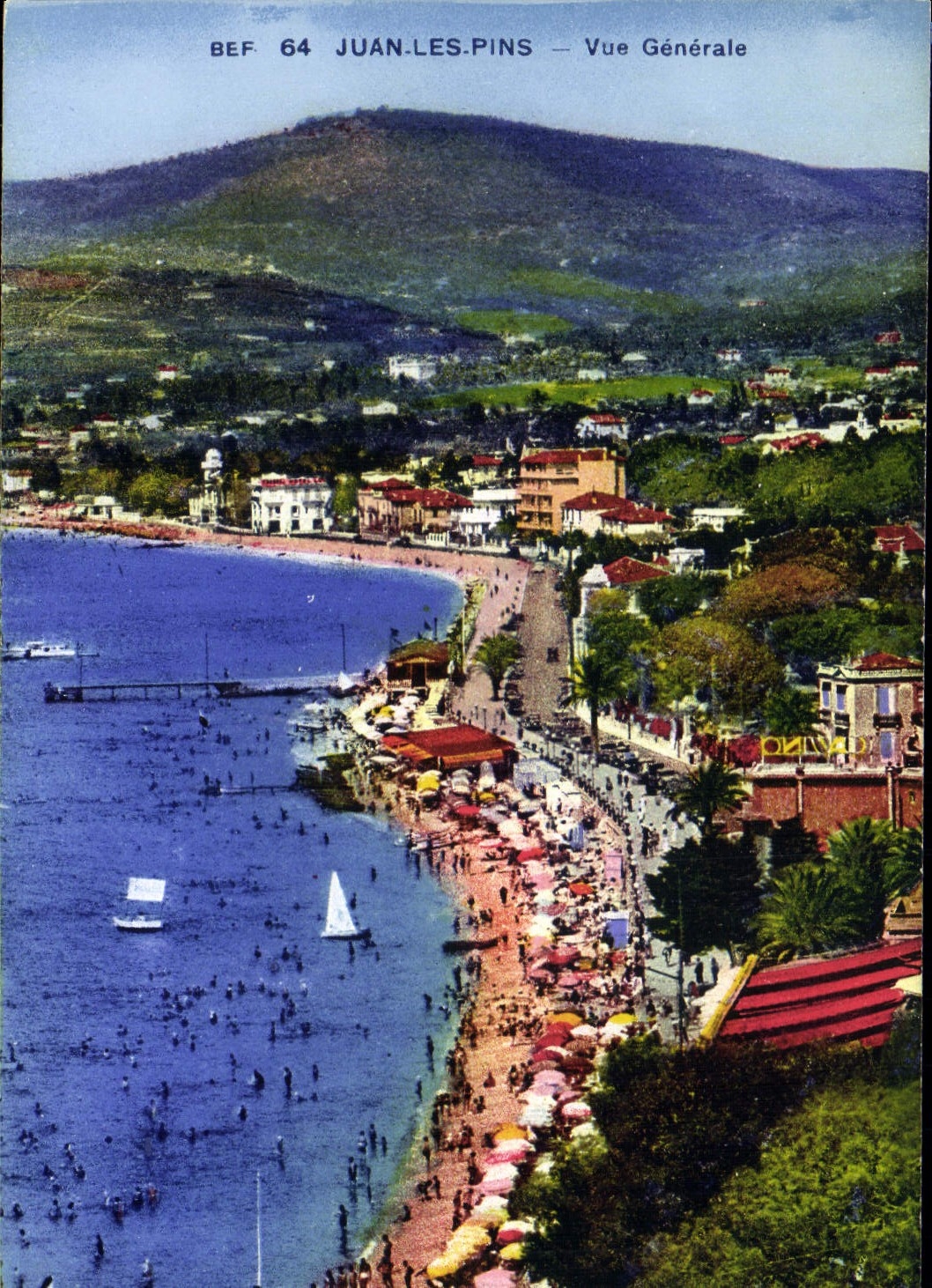 Juan-les-Pins — Vue Générale — BEF 64