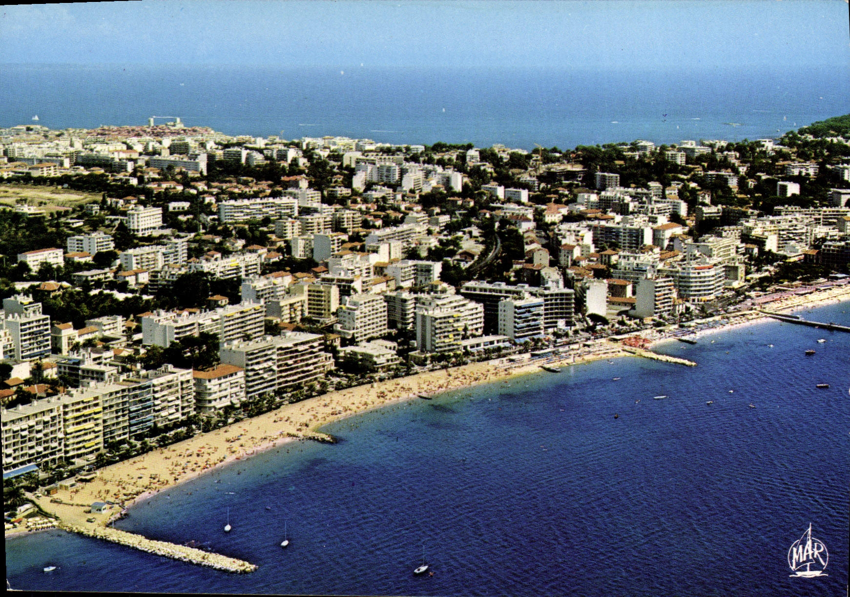 Juan-les-Pins — Vue aérienne — Les Éditions MAR