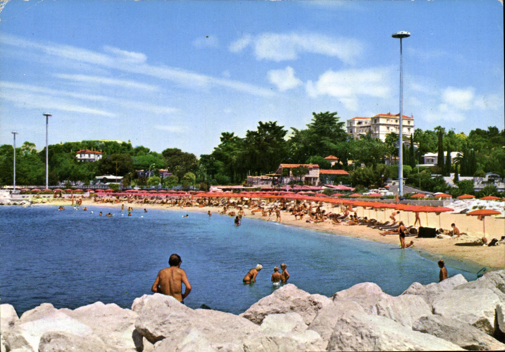 Juan-les-Pins — La Plage des Pêcheurs — Éditions d'Art Montluel