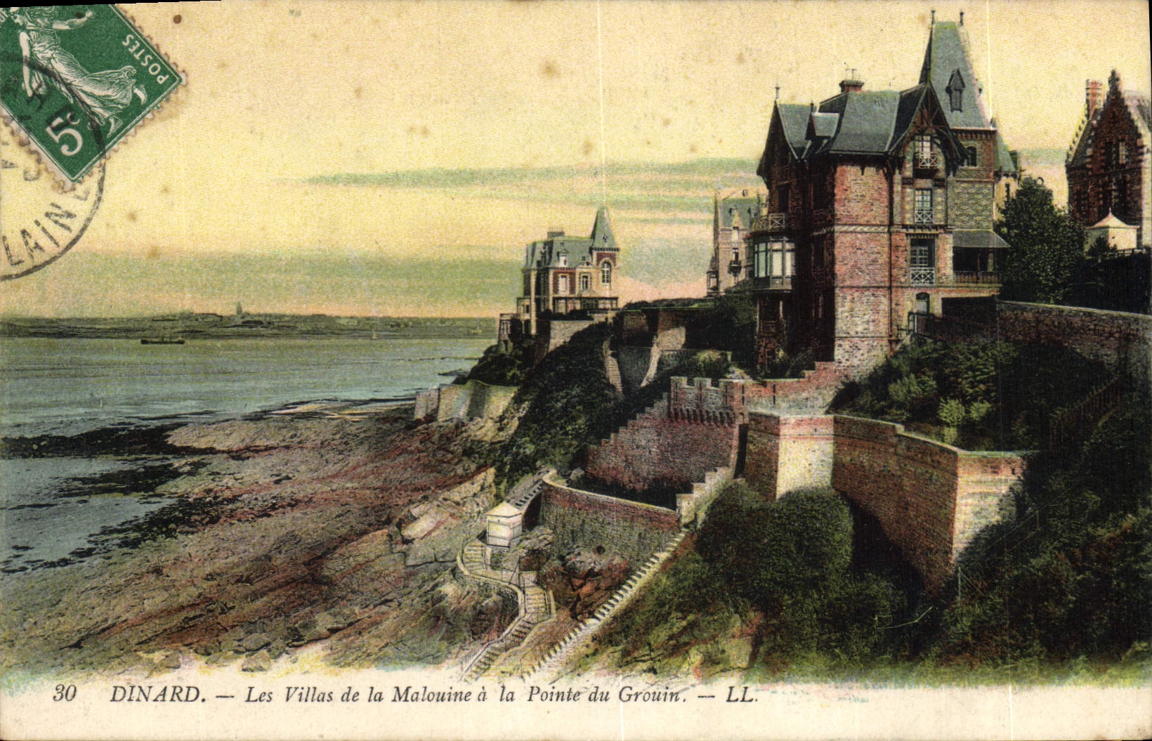 Dinard — Les Villas de la Malouine à la Pointe du Grouin — LL. n°30