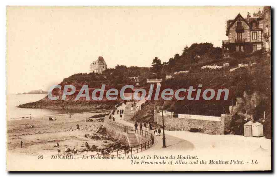 Dinard — La Promenade des Alliés et la Pointe du Moulinet — LL