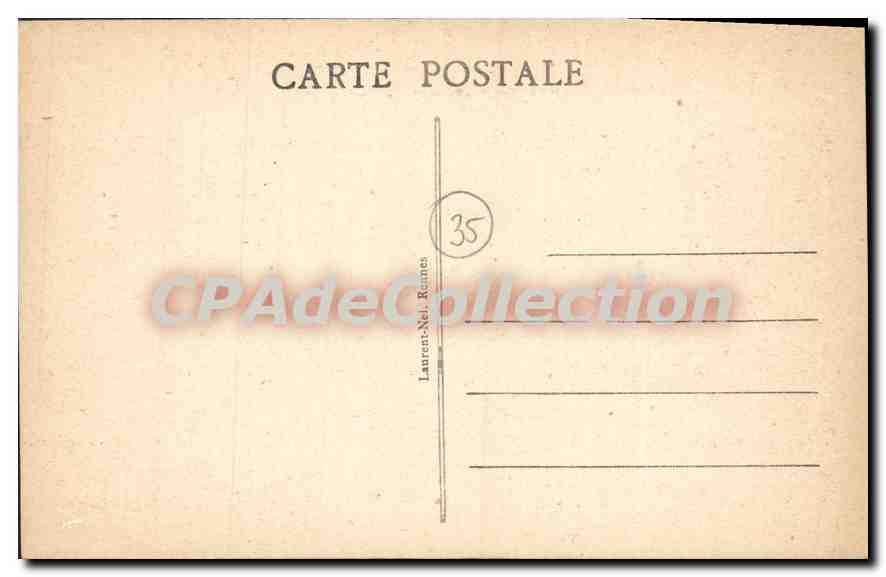Dinard - Un coin du Bar Émeraude et Pointe du Moulinet — Côte d'Émeraude, n°554 — Verso
