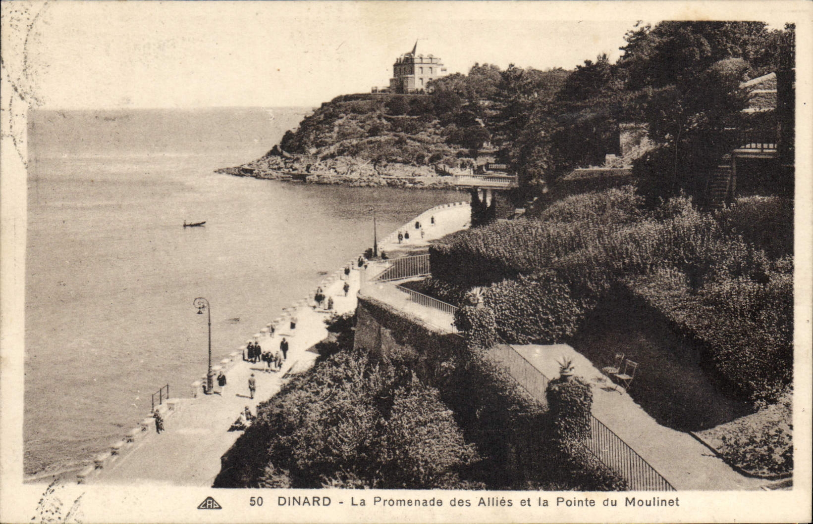 Dinard - La Promenade des Alliés et la Pointe du Moulinet — Alacienne des Arts Photogéniques, n°50