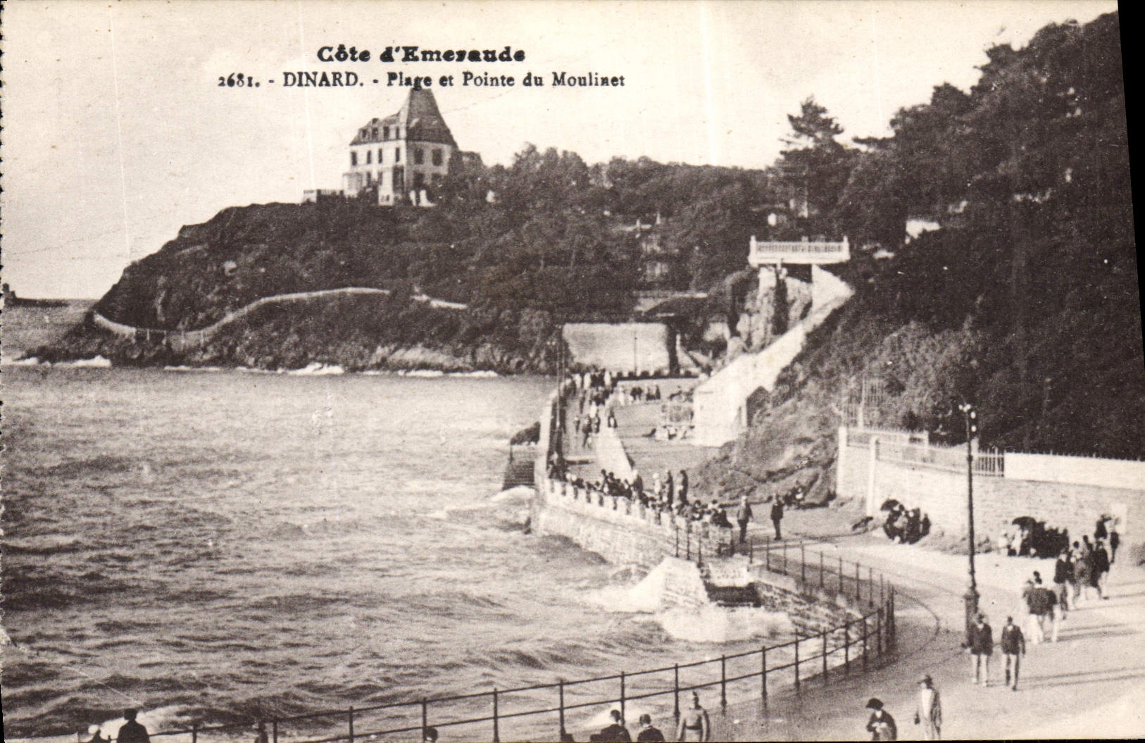 Côte d'Émeraude - Plage et Pointe du Moulinet - Dinard