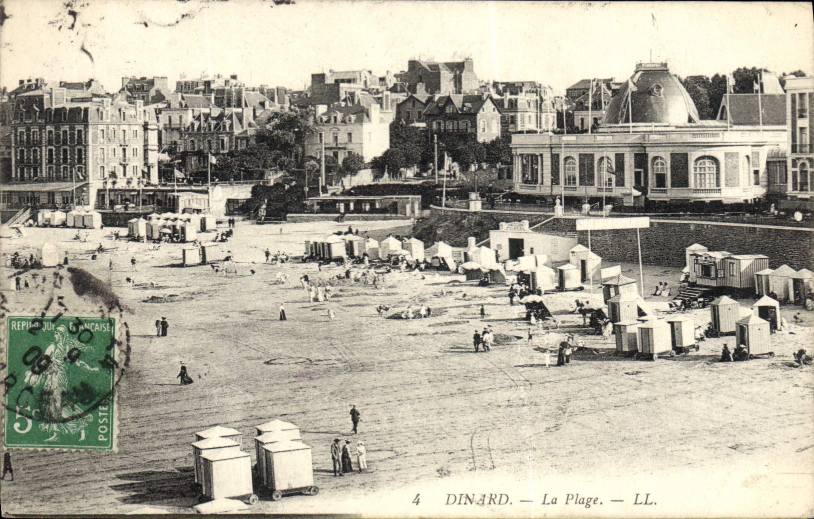 Dinard — La Plage — LL. — Réplica Juf