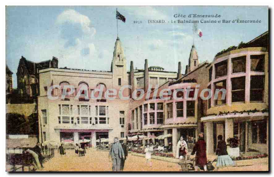 Dinard — Gôte d'Émeraude, Le Balnéum Casino et Bar d'Émeraude — CPAdeCollection