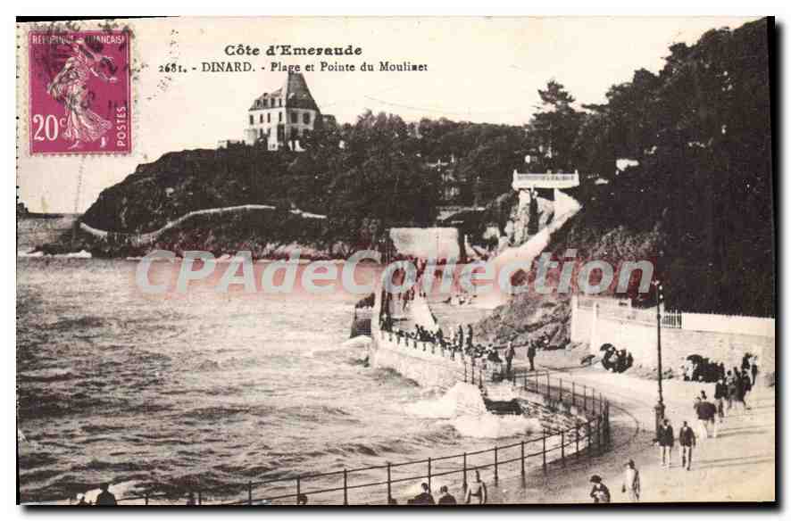 Côte d'Emesaude — Plage et Pointe du Moulinet — Dinard
