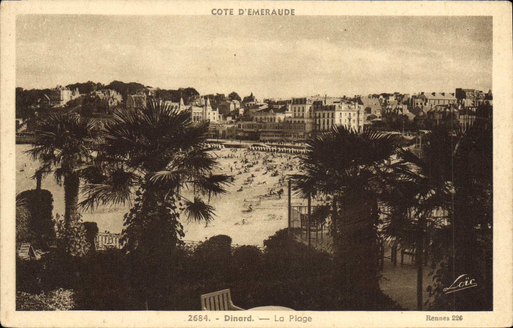 Dinard — La Plage — Côte d'Émeraude — Rennes 226