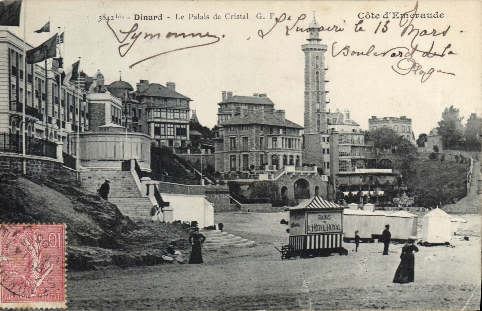CPA Dinard Le Palais De Cristal