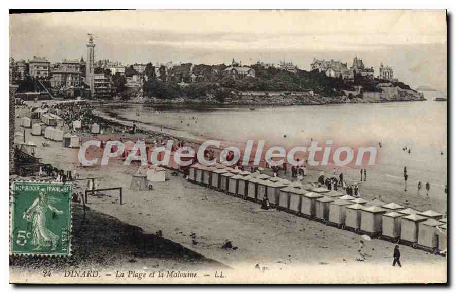 Dinard — La Plage et la Malouine — LL.