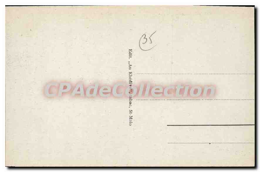 Dinard - La Promenade des Alliés et la Pointe du Moulinet — Éditeur Au Rivet, St-Malo, n°18 — Verso