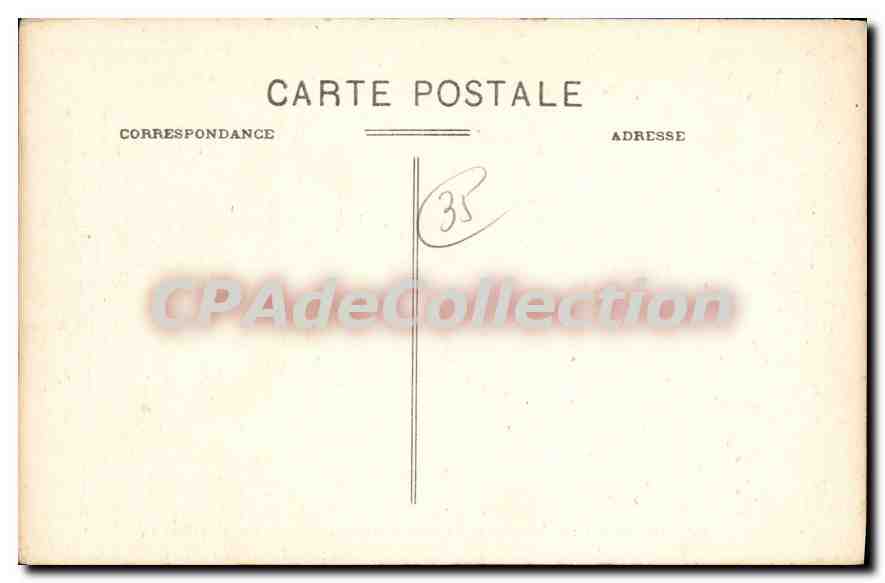 Dinard - Le Calvaire et baie du Prieuré, au fond vue de St-Servan — A. Lamiré, éditeur Rennes, n° 135 — Reverso