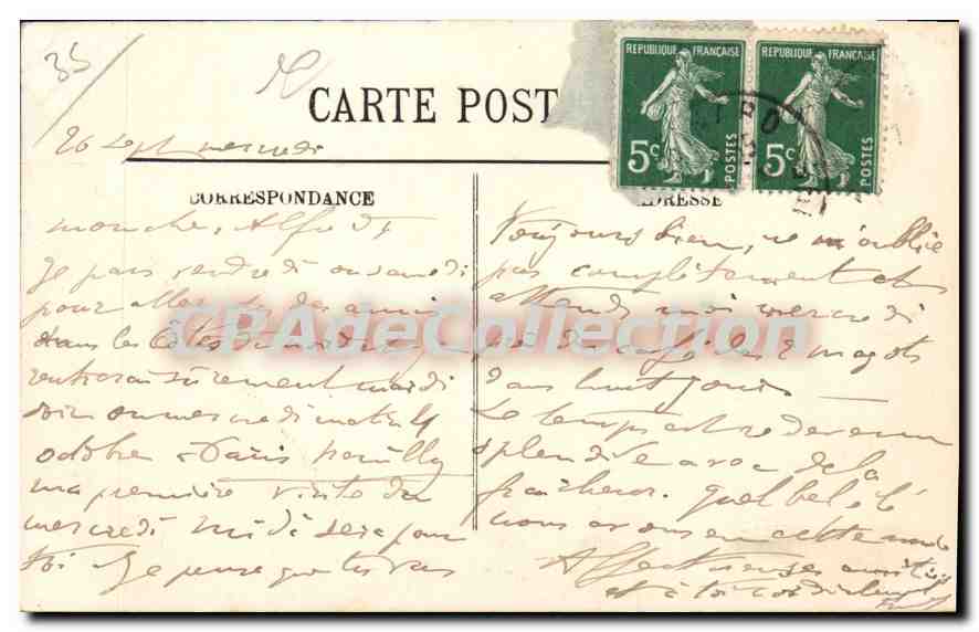 Dinard — La Plage — LL. — Reverso