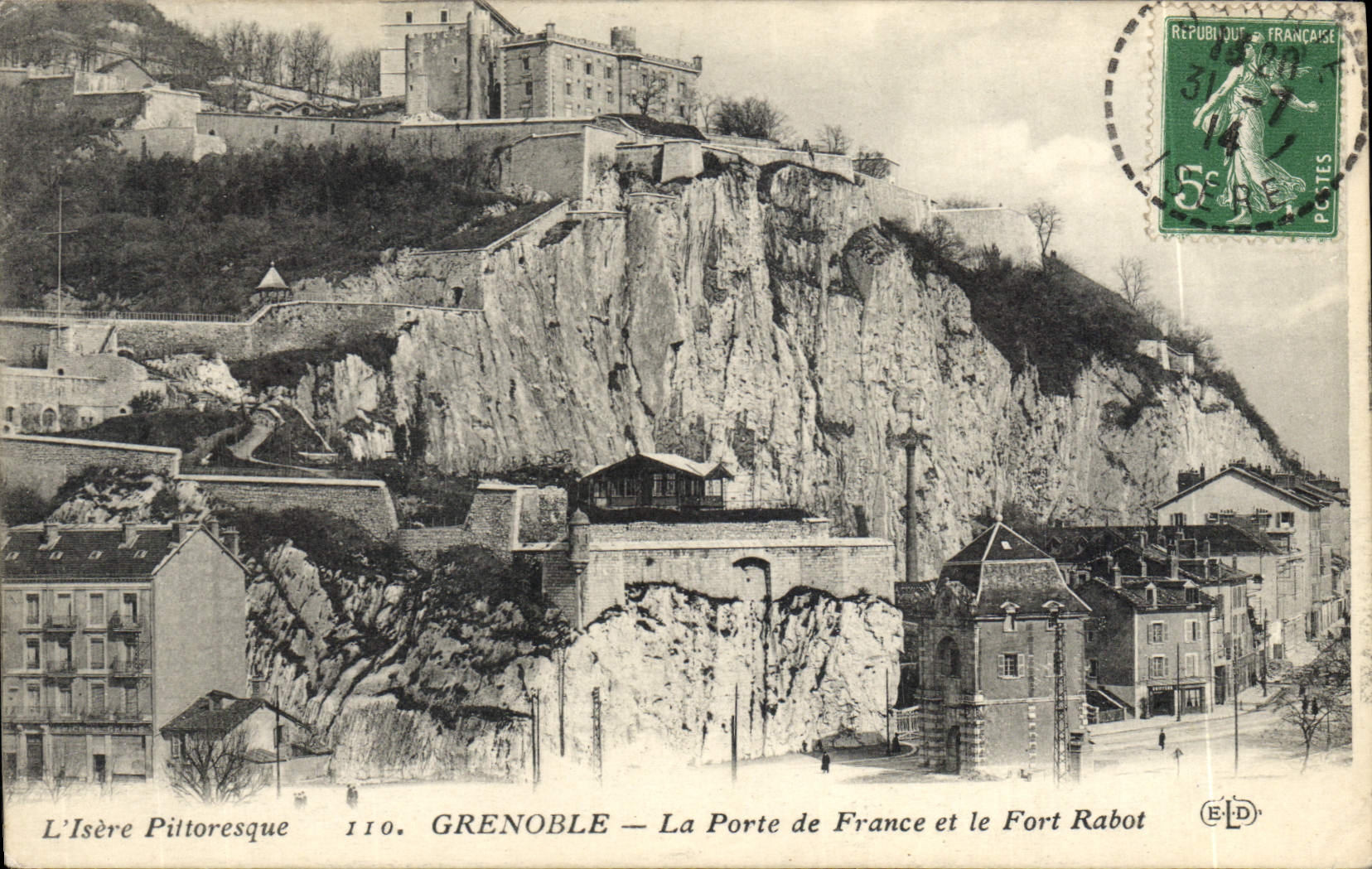 Grenoble — La Porte de France et le Fort Rabot — L’Isère Pittoresque 110