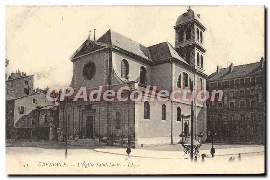 Grenoble — L'Église Saint-Louis — LL, n°44