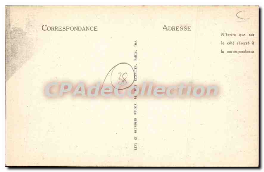 Grenoble — Rue Félix-Poulat et Place Grenette — LL — Verso