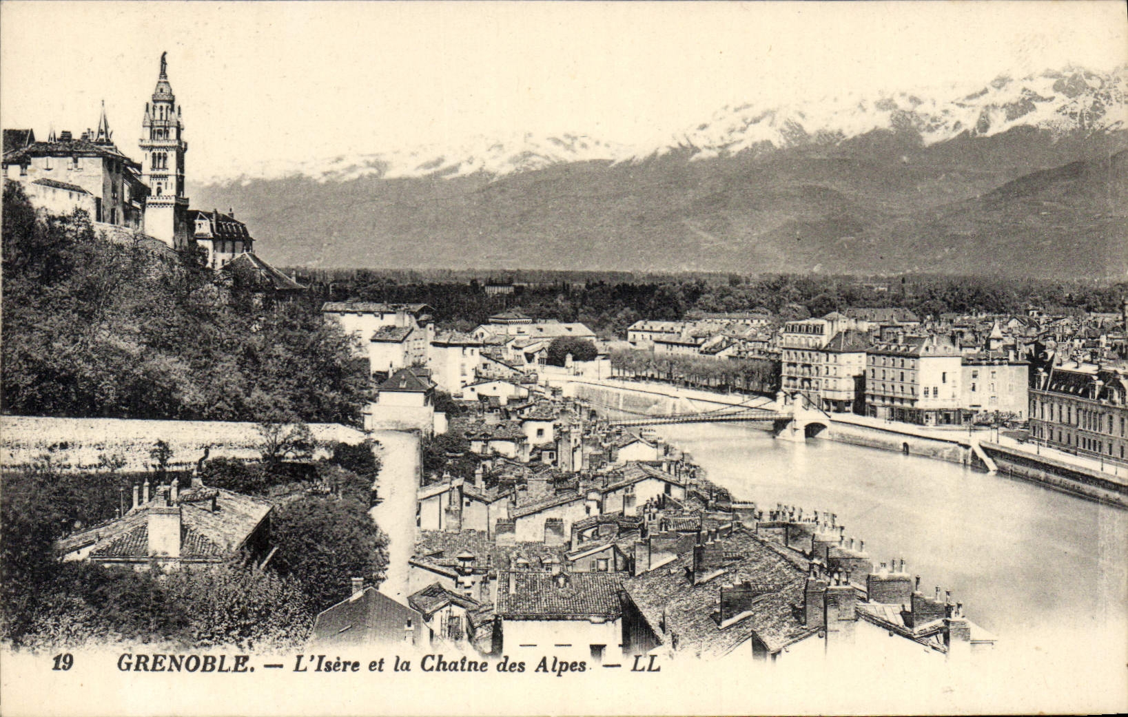 Grenoble — L'Isère et la Chaîne des Alpes — LL