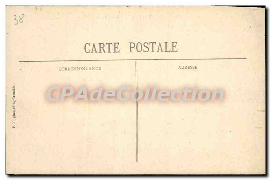 Grenoble - Pont de la Porte de France et les Forts — Grenoble, phot. addit. n°363 — Verso