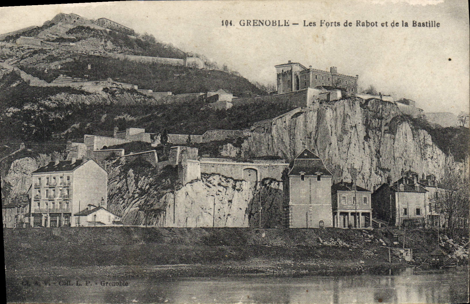 Grenoble — Die Festungen Rabot und Bastille — Coll. L.P. — n° 104