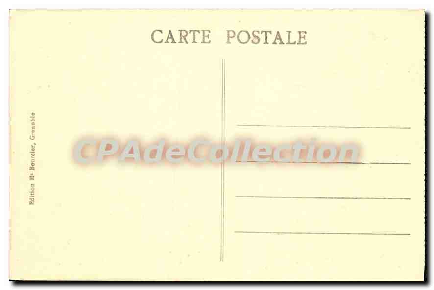 Grenoble - Pont de la Porte de France et les Forts — Dépôt-Émants, France, n°85 — Verso