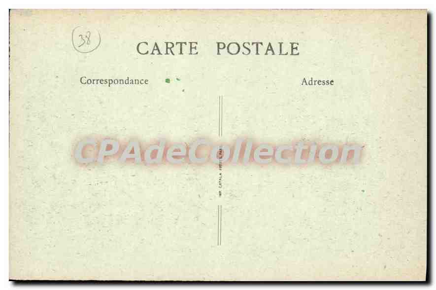 Grenoble - Avenue de la Gare, Avenue d'Alsace-Lorraine et les Alpes — B. Fré — n°11 — Reverso
