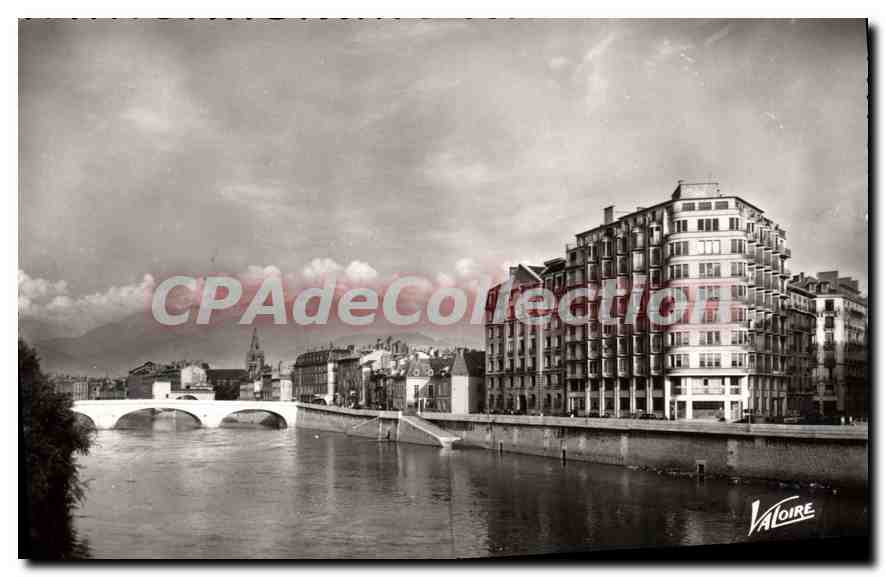 Pont de la Porte de France — Grenoble (Isère) — Éditions Valoire