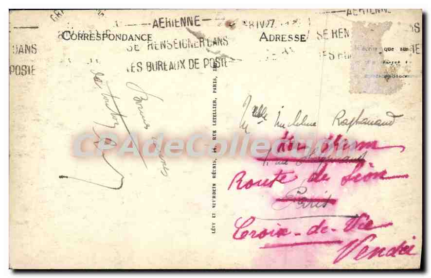 Grenoble — Le Jardin de l'Hôtel de Ville — LL — Verso