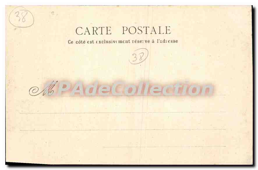 Grenoble — Palais de Justice et Statue Bayard — Roudet, 21 avenue Alsace-Lorraine — Back