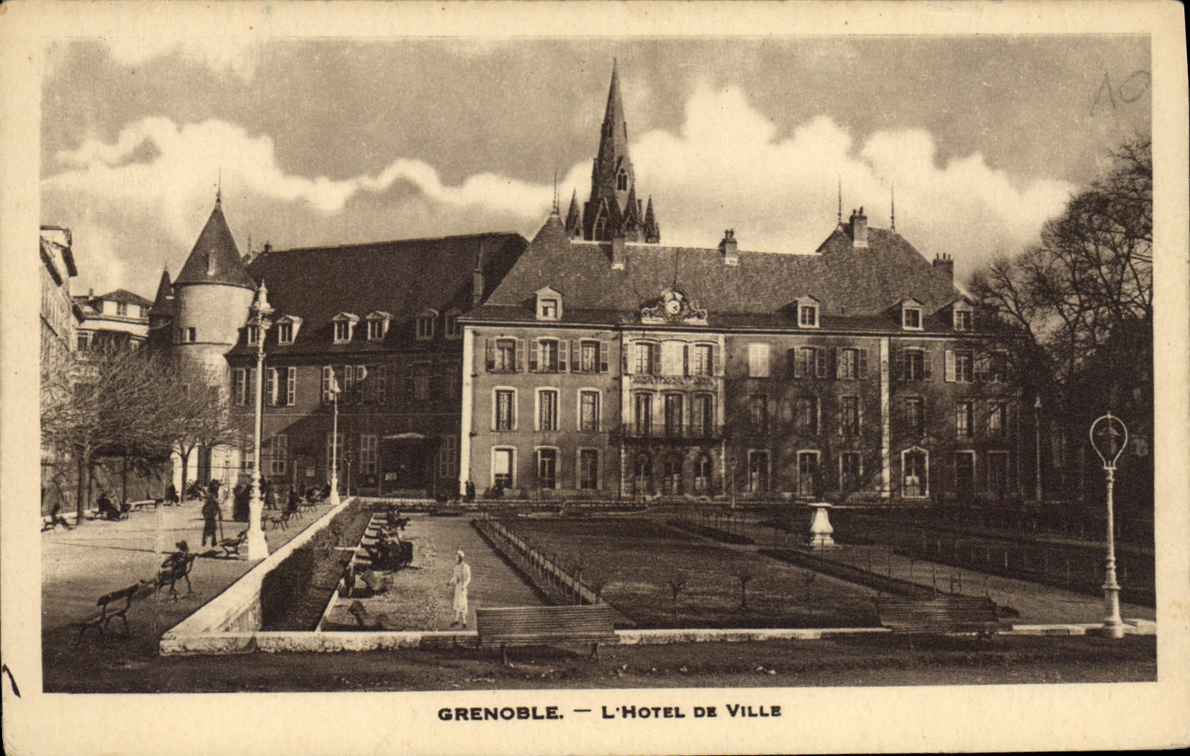 Grenoble — Das Rathaus — unbekannter Verlag, Seriennummer 10