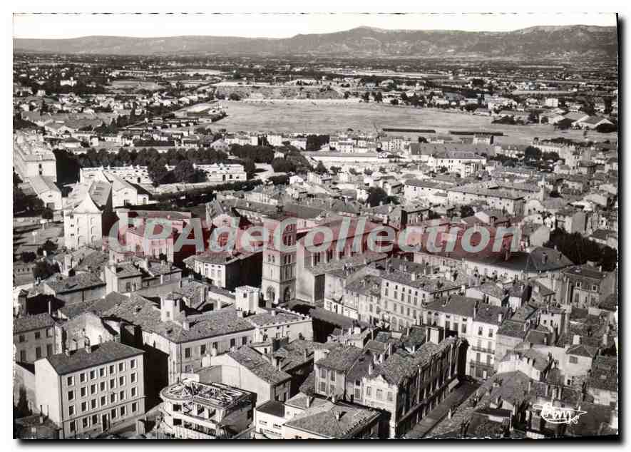 CPSM Valence Vue Aerienne De La Cathedrale St Jean