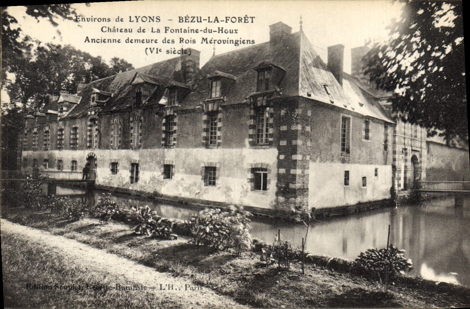 CPA Lyons Bezu La Foret Chateau De La Fontaine Du Houx