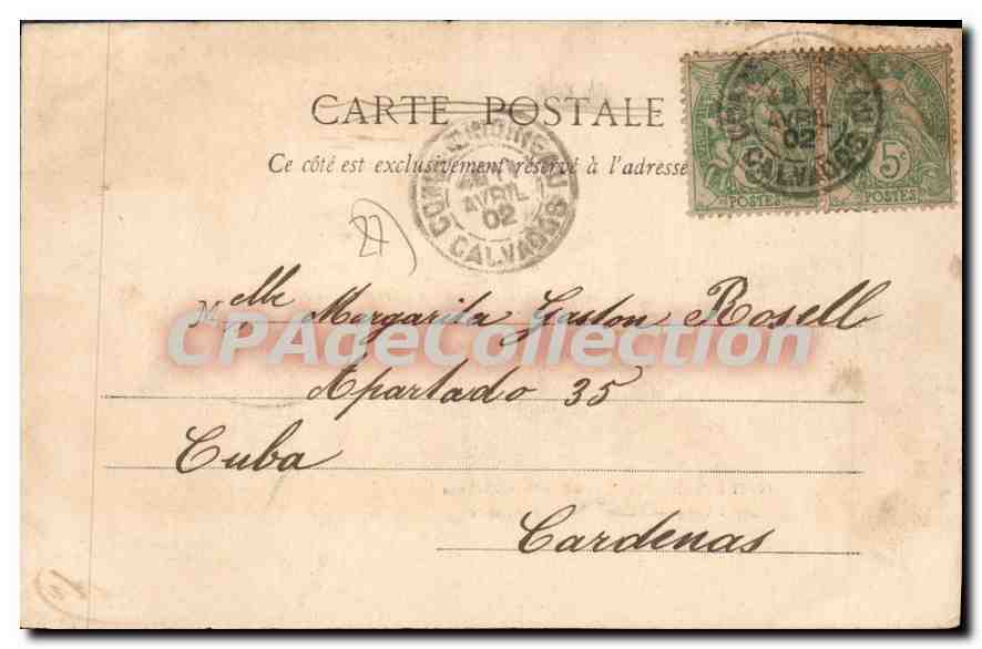 CPA Pont Errambourg Pres Conde Sur Noireau VUe Prise Du Haut Des Roches — Rückseite