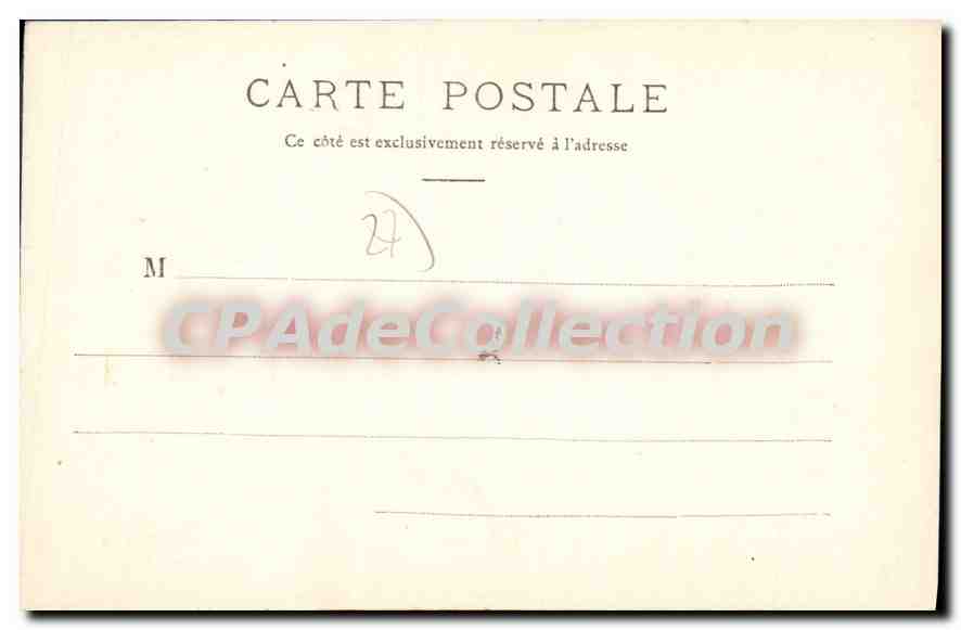 La Laitière — La Normandie — Éditeur La C.P.A. Paris, n°34 — Achterkant
