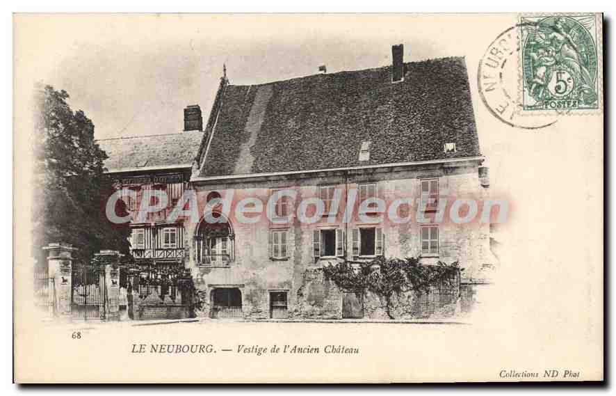 Le Neubourg — Vestige de l'Ancien Château — Collections ND Phat