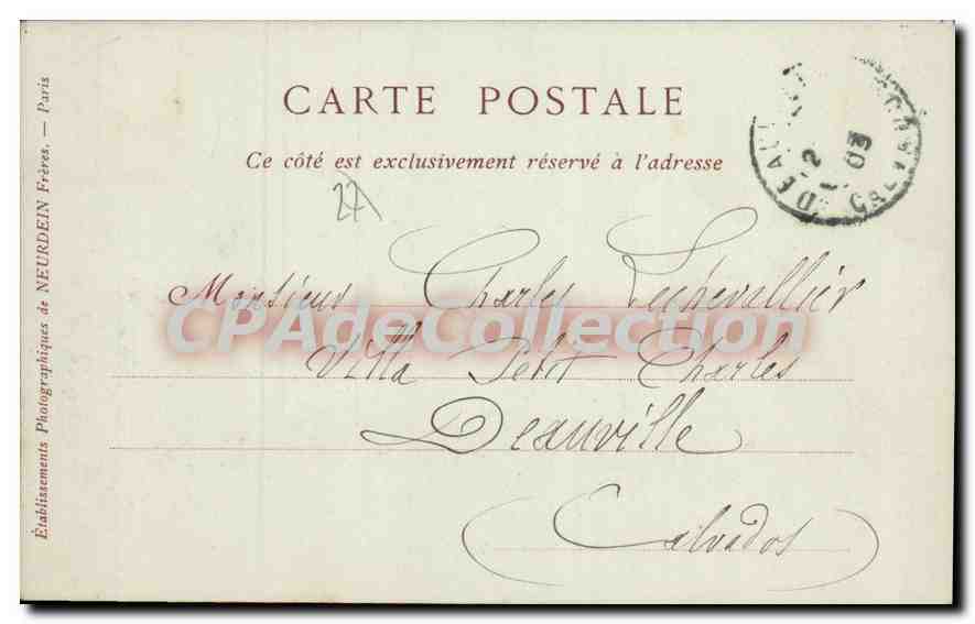 Le Neubourg — Vestige de l'Ancien Château — Collections ND Phat — Rückseite