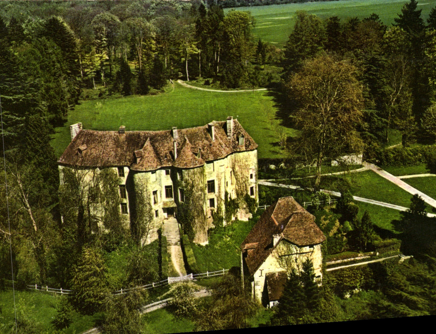 Château d'Harcourt — Environs du Neubourg (Eure) — Imprimeur Cambier