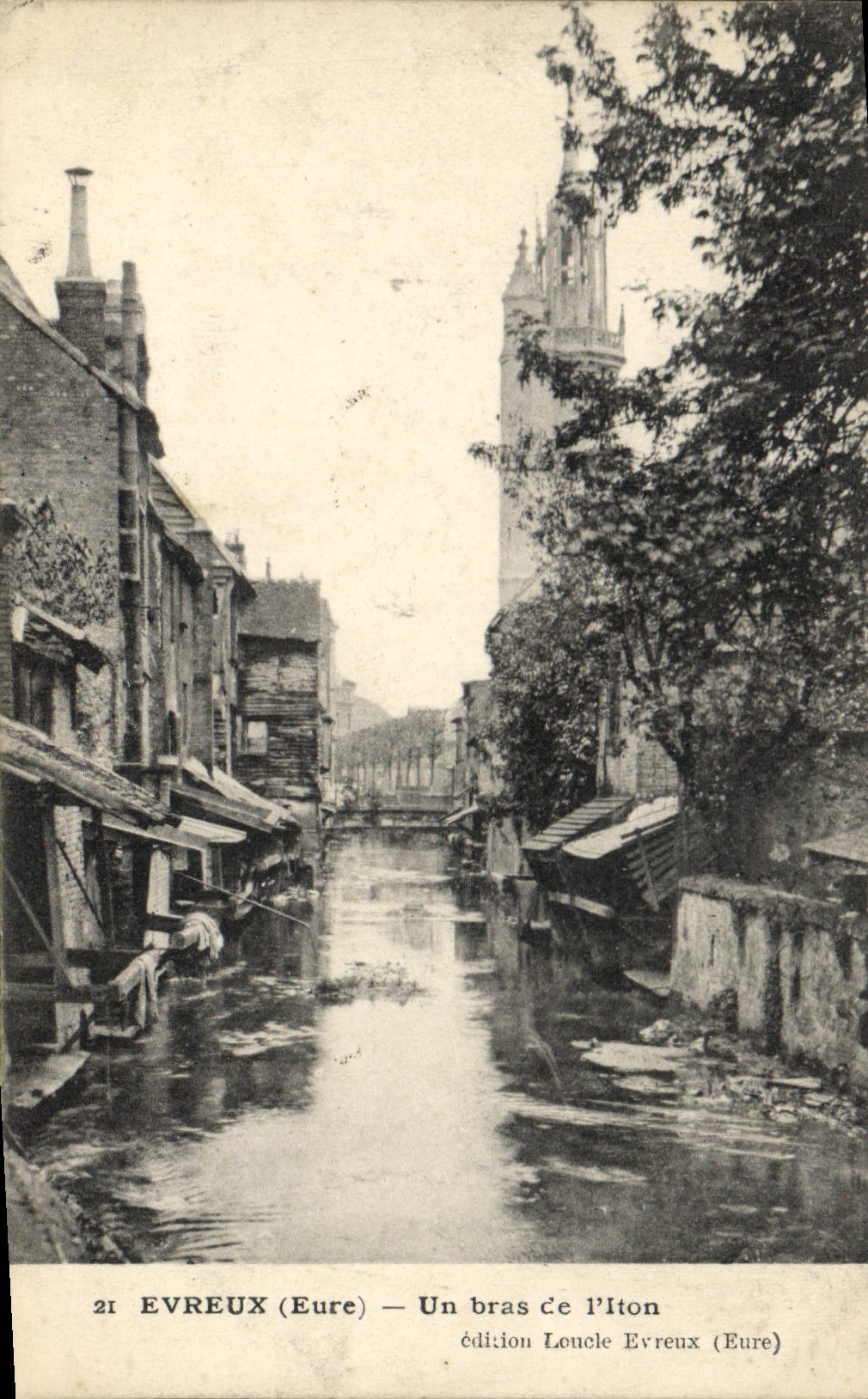 CPA Evreux Un Bras De I'Iton