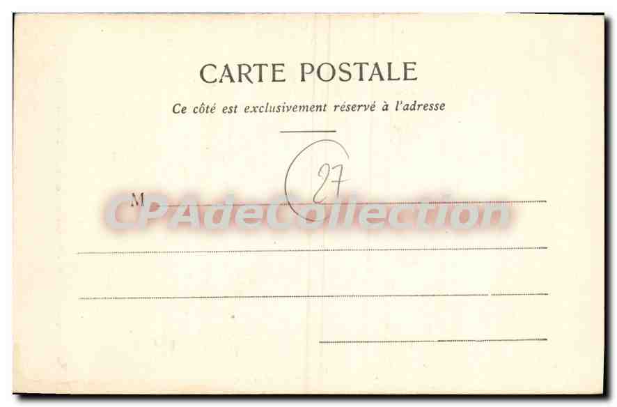 CPA Evreux Un Bras De I'Iton Et La Tour De I'Horloge — Rückseite