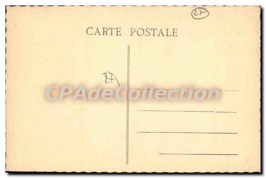 CPA Le Vieux Vernon Vue Generale Au — Rückseite