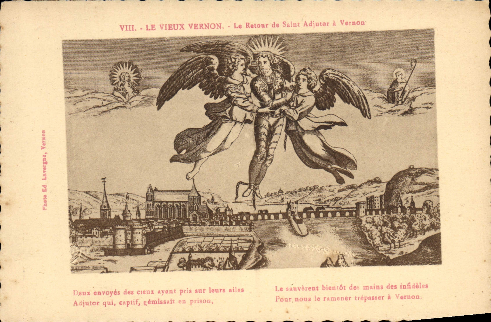 CPA Le Vieux Vernon La Ratour De Saint Adjuter
